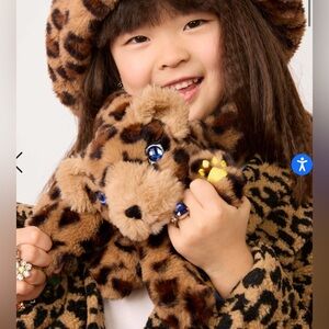 SUPER SMALLS Gem Pals Aurora Leopard Scarf